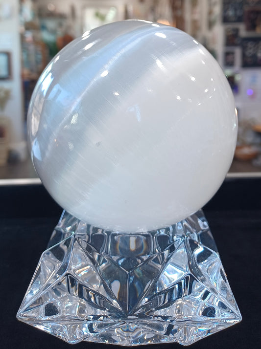 Selenite Sphere