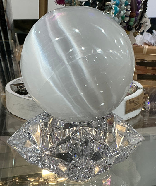 Selenite Sphere