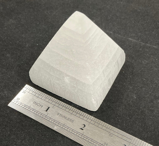 Selenite / Satin Spar Pyramid